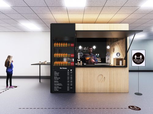 THE POD, la prima caffetteria pronta all’uso, progettata da MODOURBANO
